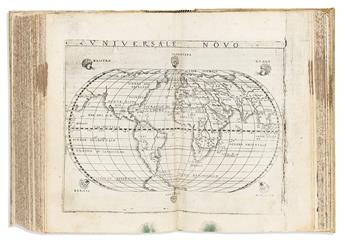 (GEOGRAPHY -- PTOLEMAIC.) Giacomo Gastaldi, mapmaker. La Geografia di Claudio Ptolemeo Alessandrino.                                             